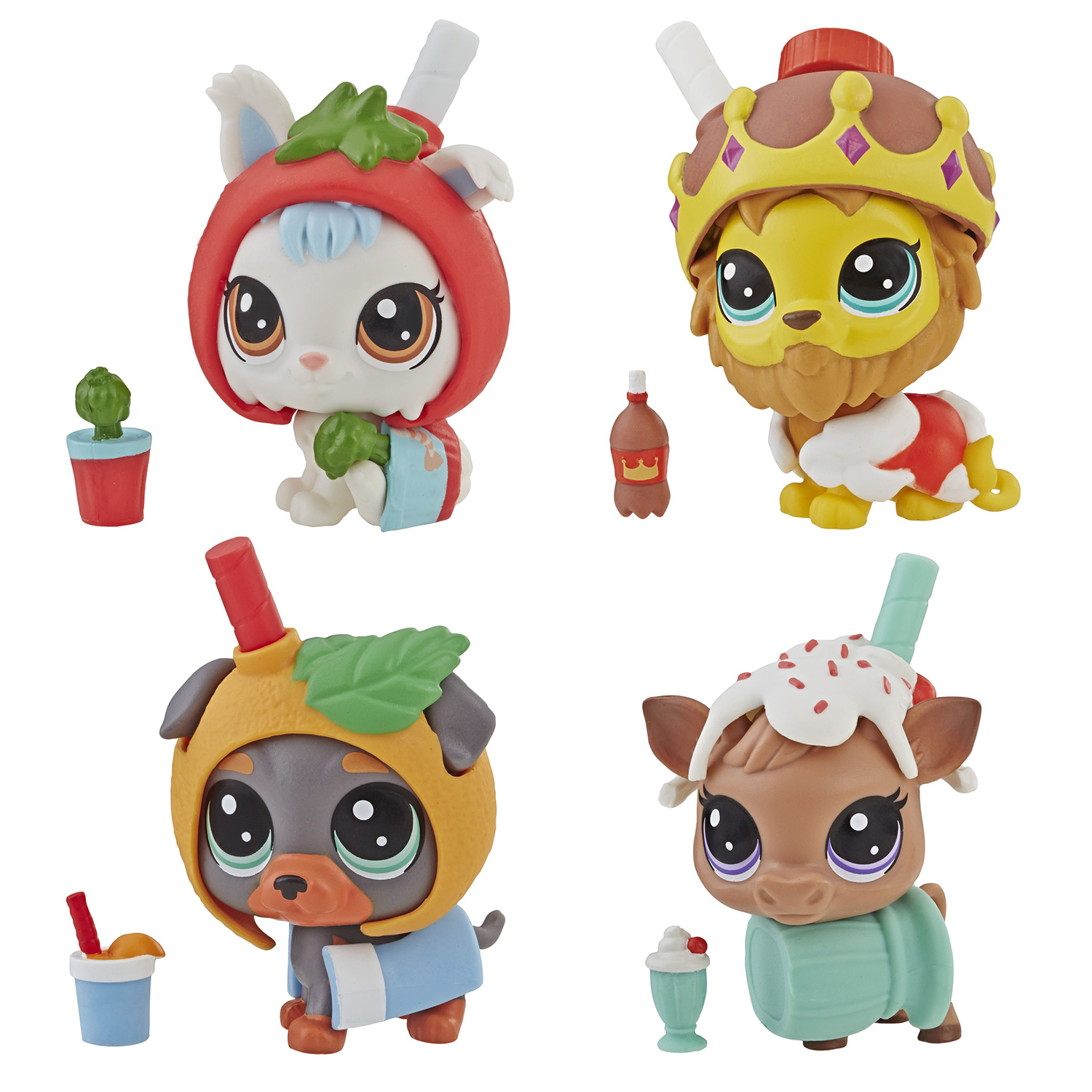 Игрушка Littlest Pet Shop Пет в напитке E5479EU4 - фото 1