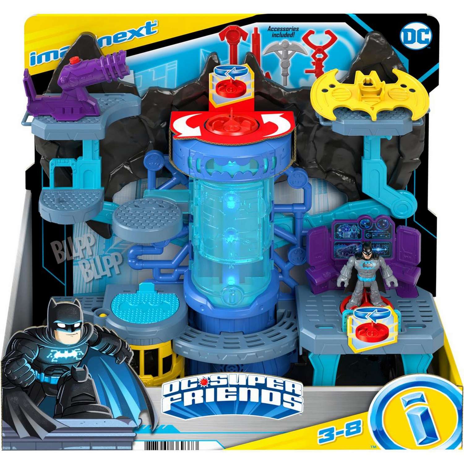 Набор игровой IMAGINEXT DC Super Friends Пещера Бэтмена BatTech GYV24 - фото 2