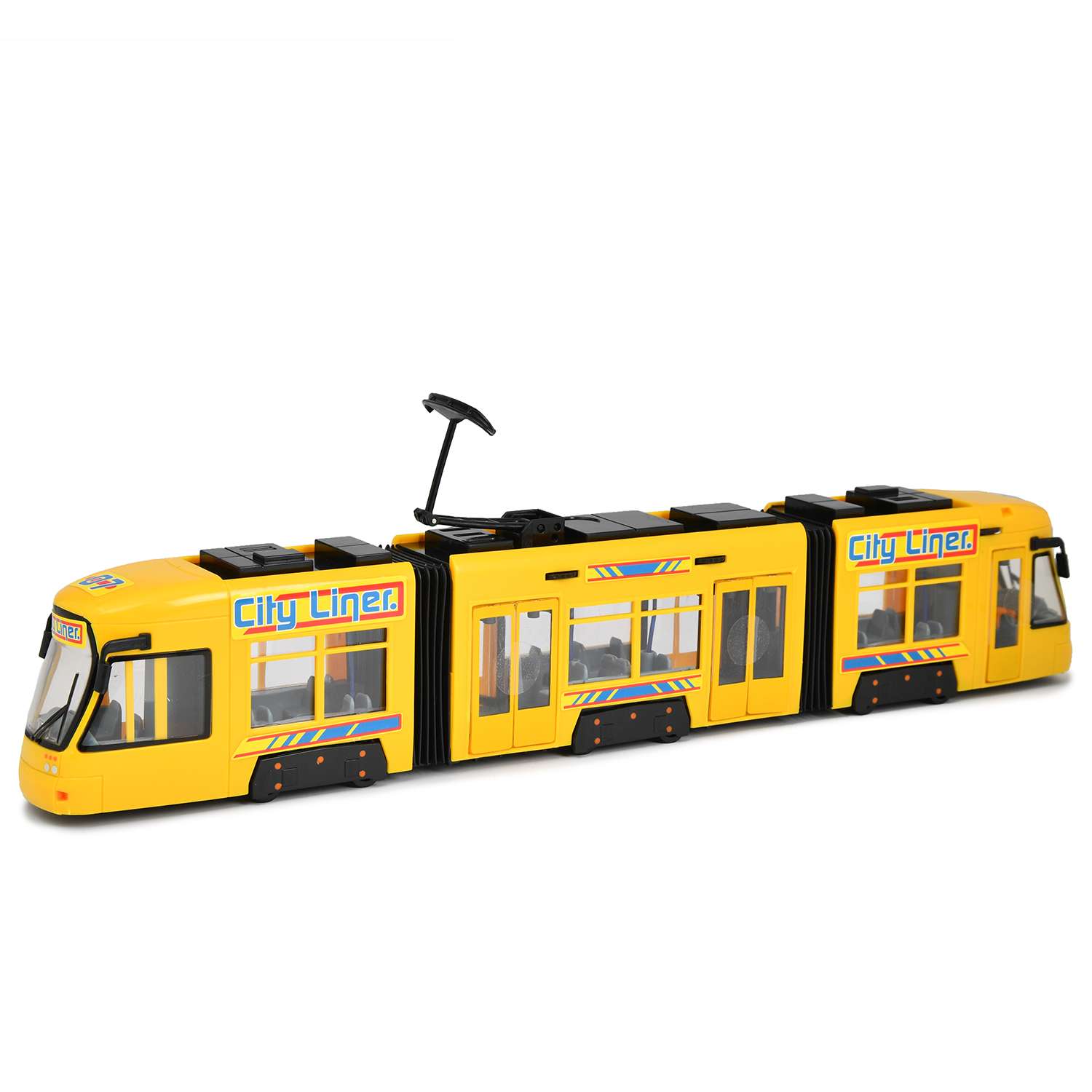 Трамвай Dickie Городской 46см желтый 3749005-2 3749005-2 - фото 1