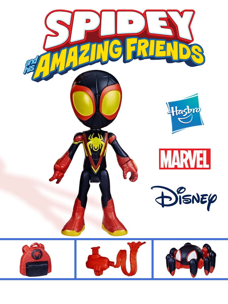 Фигурка Hasbro Webspinner Miles Morales Spider man Человек Паук - фото 1