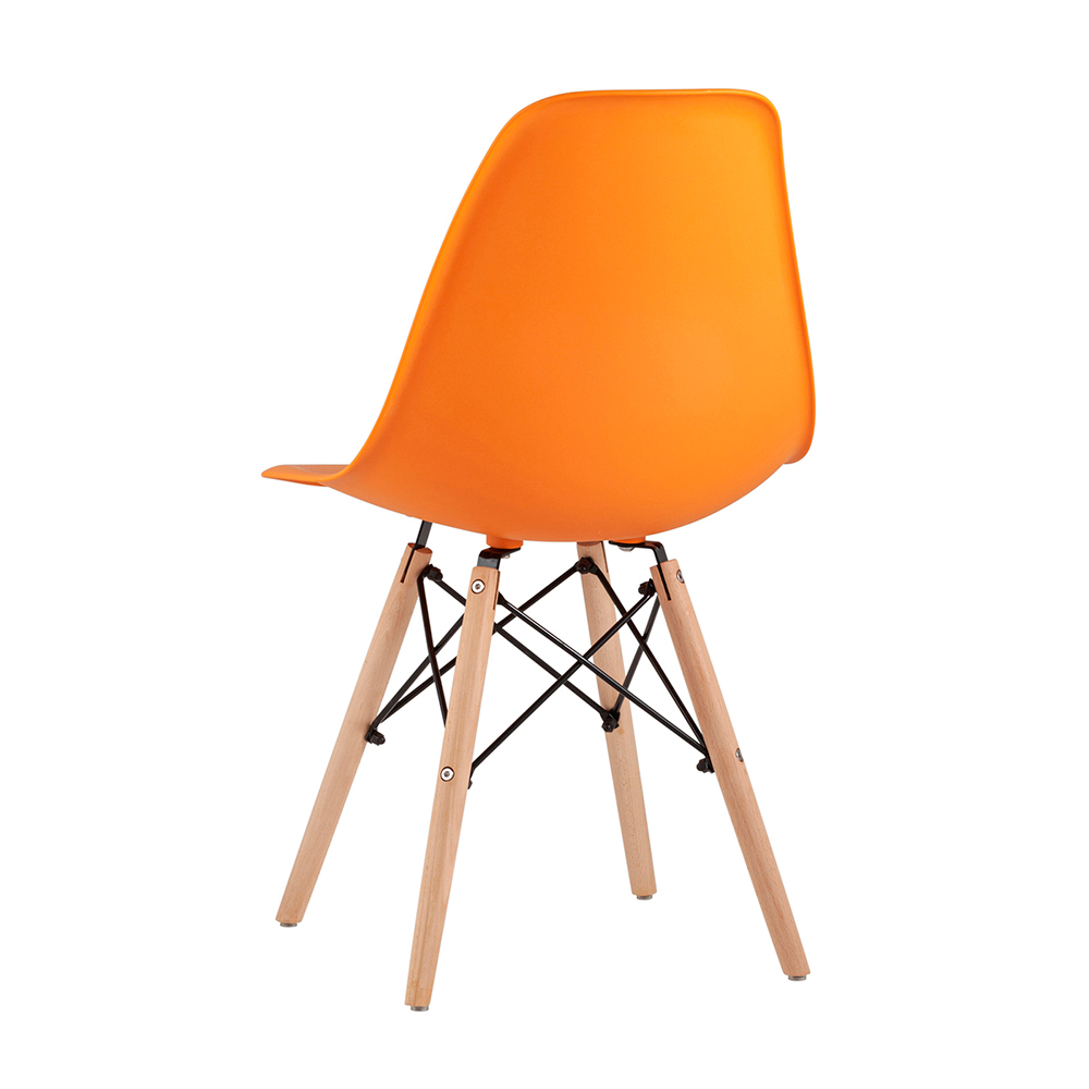 Стул Stool Group DSW Style orange - фото 2