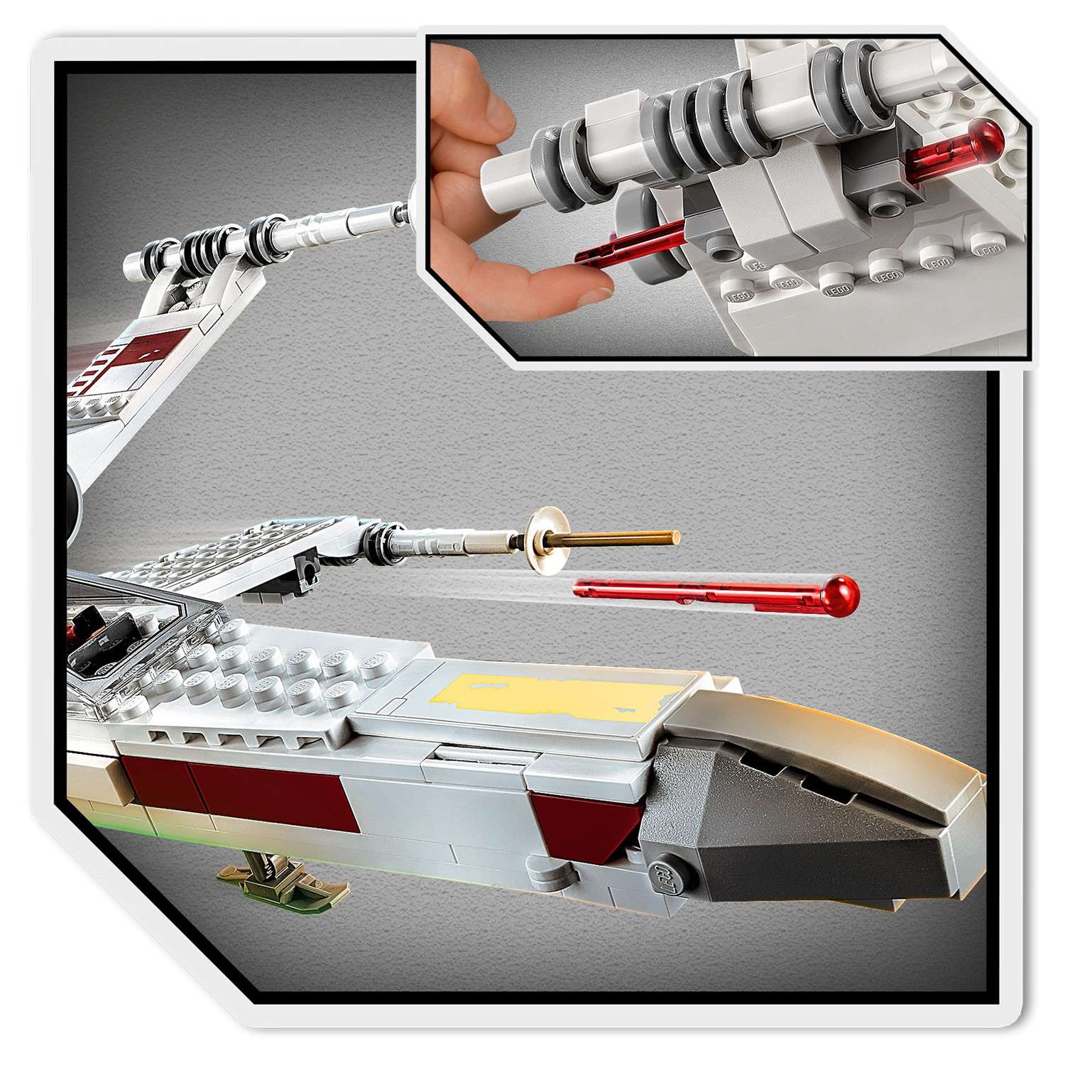 Конструктор LEGO Star Wars Истребитель типа Х Люка Скайуокера 75301 - фото 11