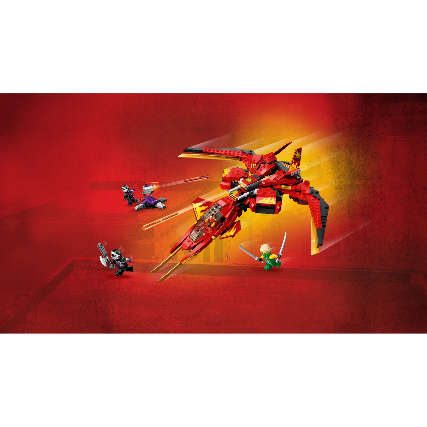 Конструктор LEGO Ninjago Истребитель Кая 71704 - фото 11