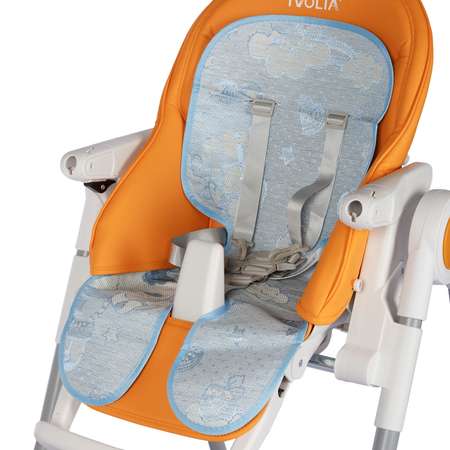 Стульчик для кормления BABY STYLE Пластмассовый детский складной трансформер