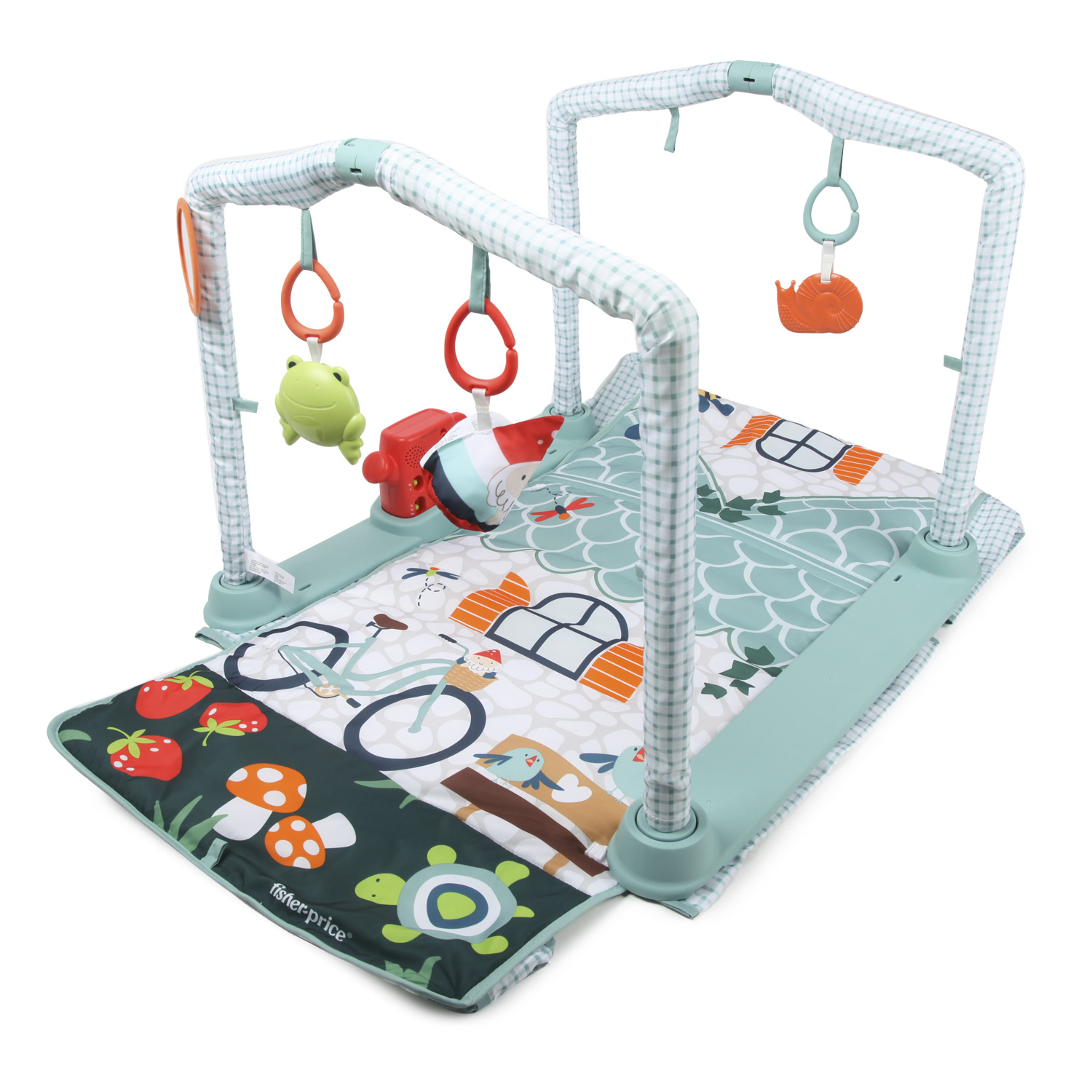 Коврик Fisher Price Гимнастический центр 3в1 HJK45 - фото 1