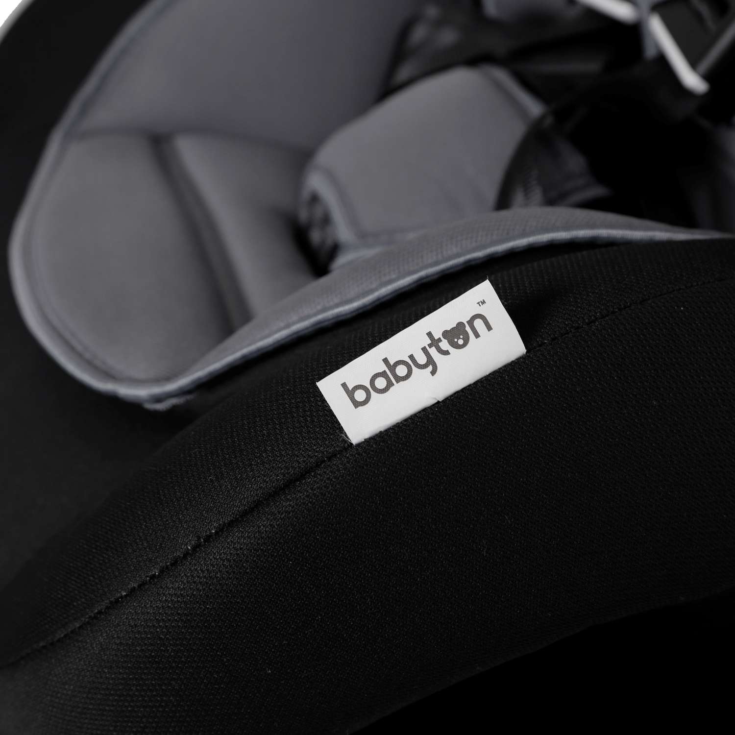 Автокресло Babyton Omega Fix Black-Grey Isofix 1/2 (9-25 кг) - фото 26