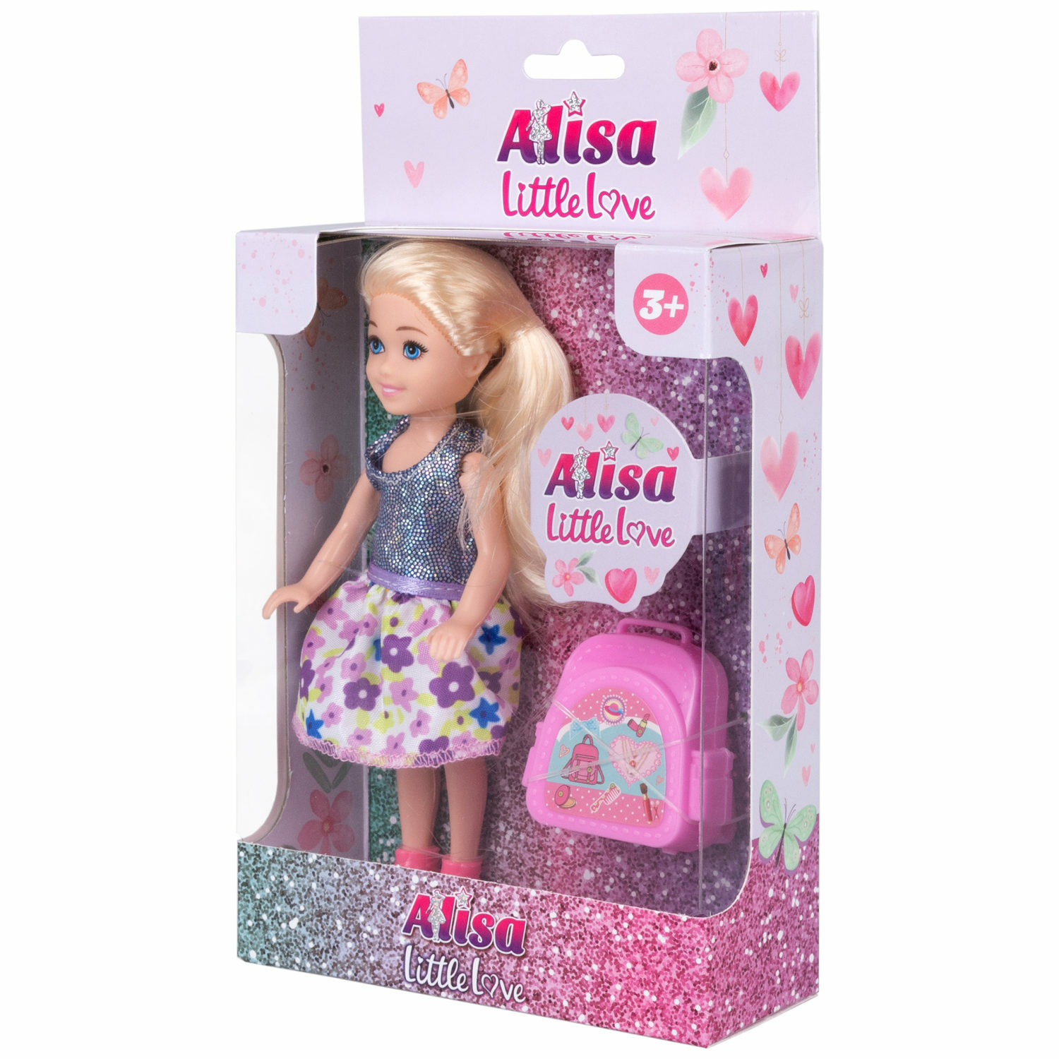 Кукла детская 1TOY Alisa Little Love блондинка с аксессуаром мини Т24368 - фото 5