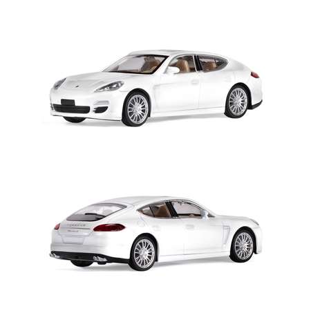 Машинка металлическая АВТОпанорама 1:32 Porsche Panamera S белый инерционная