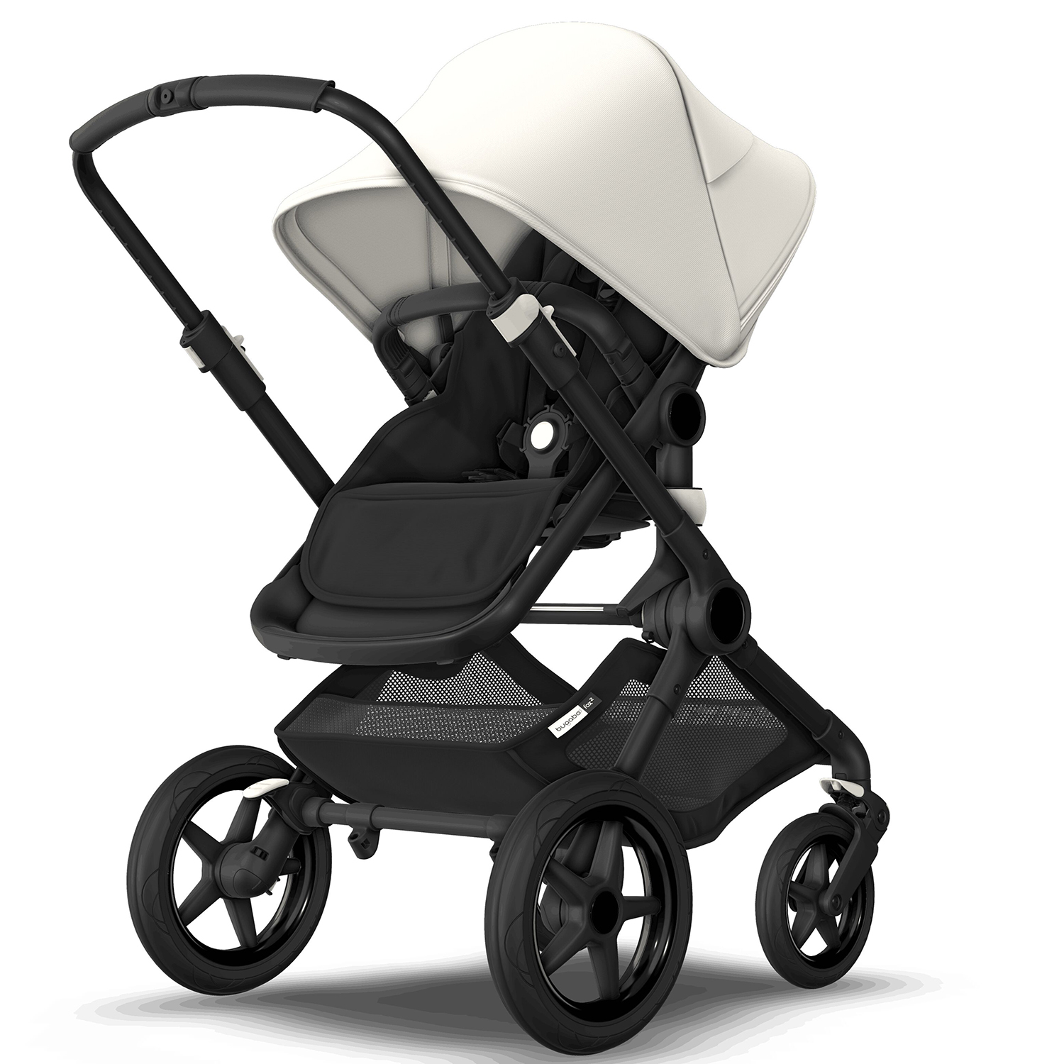 Коляска 2в1 Bugaboo Fox2 Complete Black Black-Fresh White - фото 7