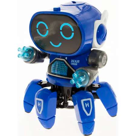 Интерактивная игрушка Avocadoffka Bot Robot Pioneer синий