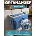 Органайзер подвесной ГЕЛЕОС для хранения на кроватку ОРГ Блю размер 30х11х19см