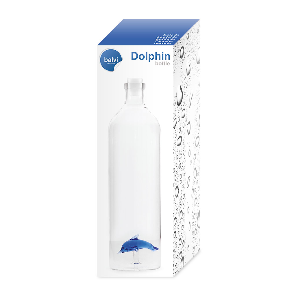 Бутылка для воды Balvi Dolphin 1.2л - фото 3