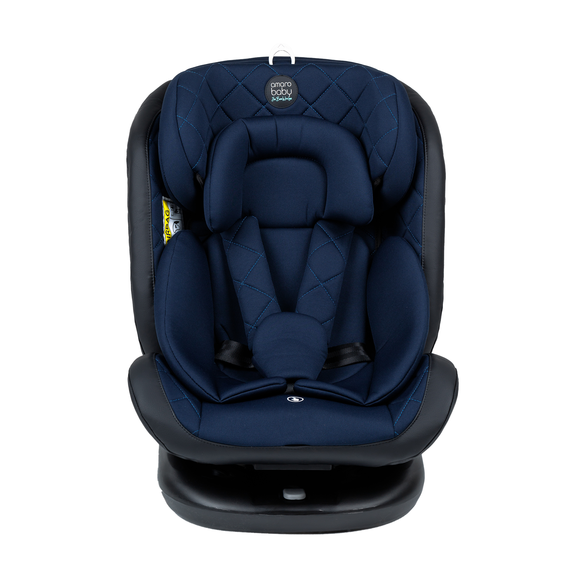 Автокресло Amarobaby Brilliant Isofix класс D группа 0+/1/2/3 Синий - фото 18