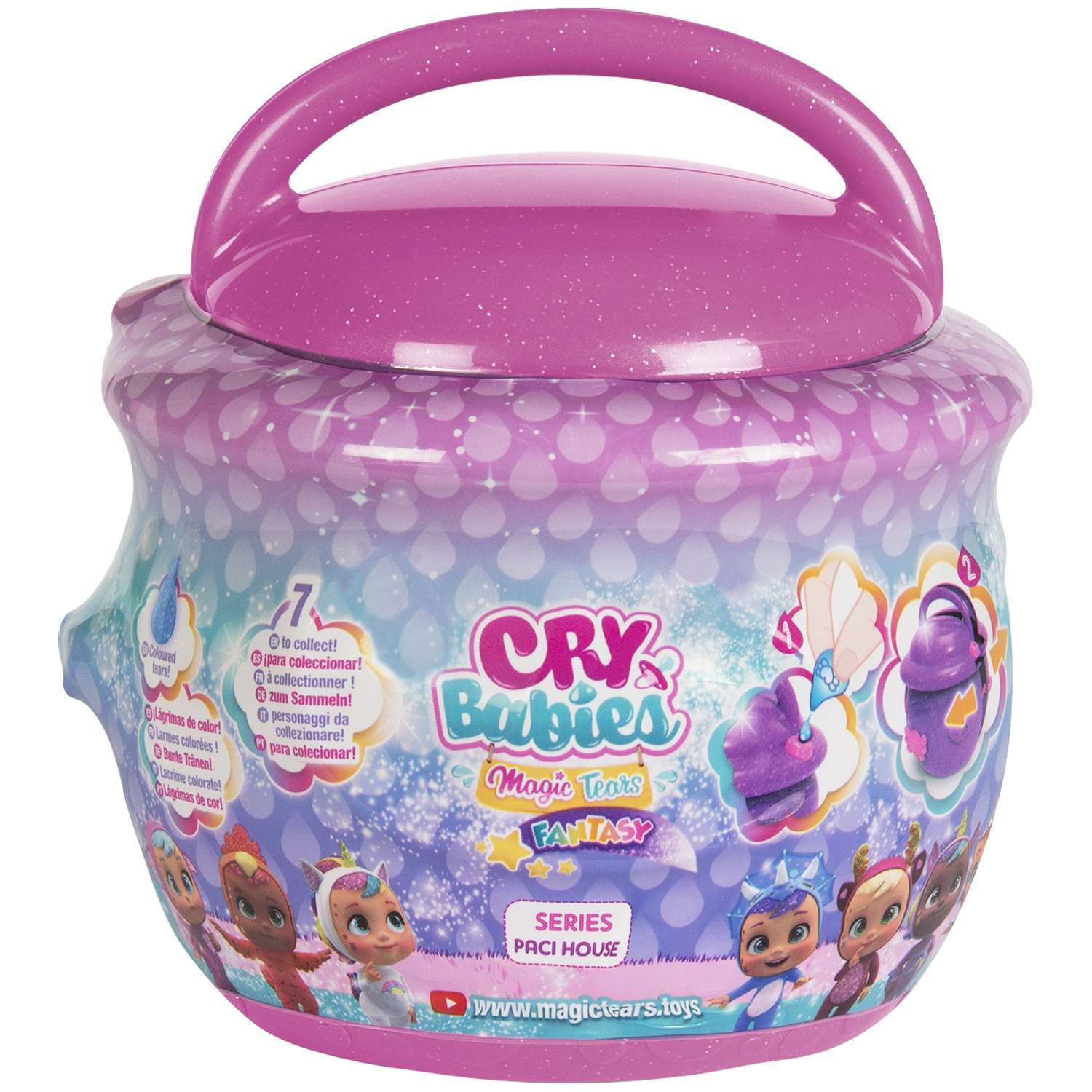 Кукла IMC Toys Cry Babies Fantasy Paci House с аксессуарами в непрозрачной упаковке (Сюрприз) 90309/91061 90309/91061 - фото 7