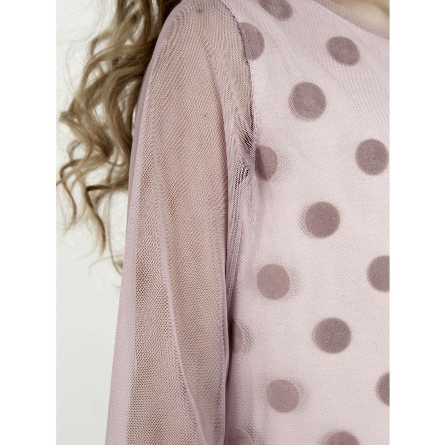Платье LisaWeta D344 розовый - фото 6