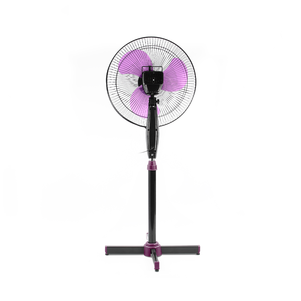 Вентилятор напольный HOME ELEMENT HE-FN1204 черный фиолетовый - фото 12