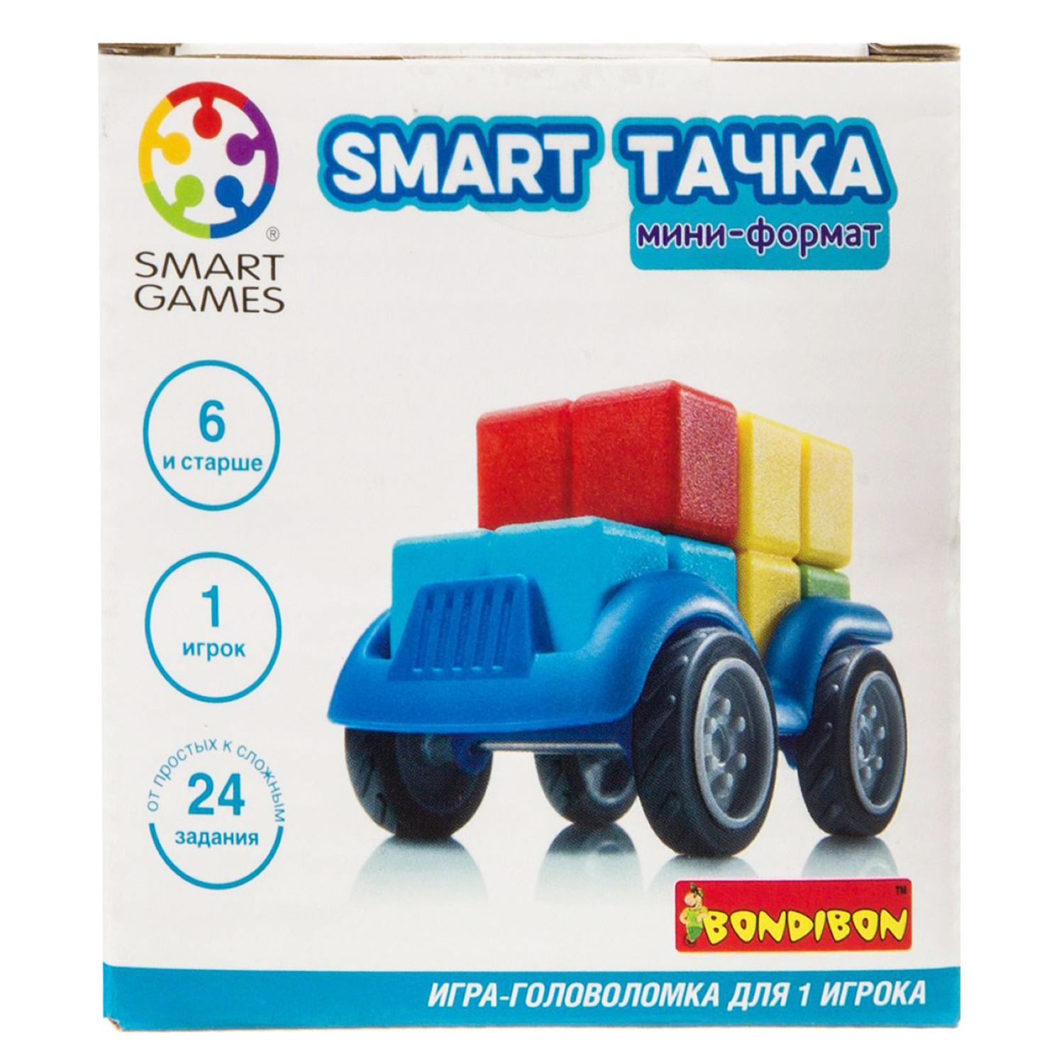 Игра логическая Bondibon Smart Тачка мини ВВ3700 - фото 9