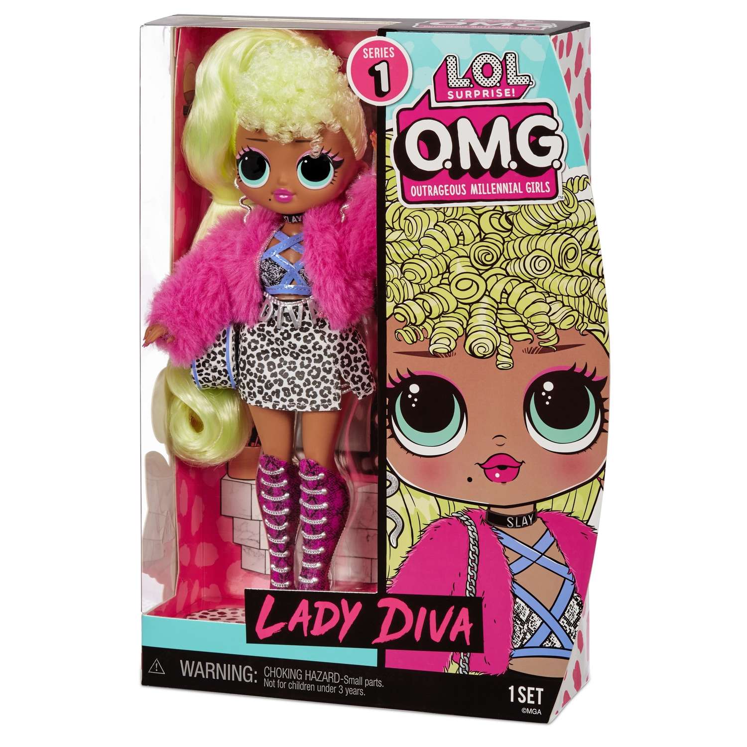 Кукла L.O.L. Surprise OMG HoS S1 Lady Diva 580539EUC 580539EUC - фото 3