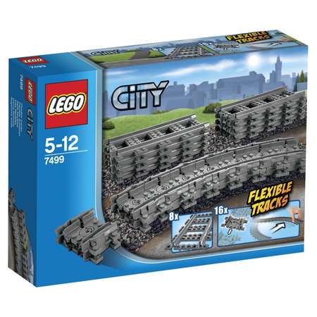 Конструктор LEGO City Trains Гибкие пути (7499)