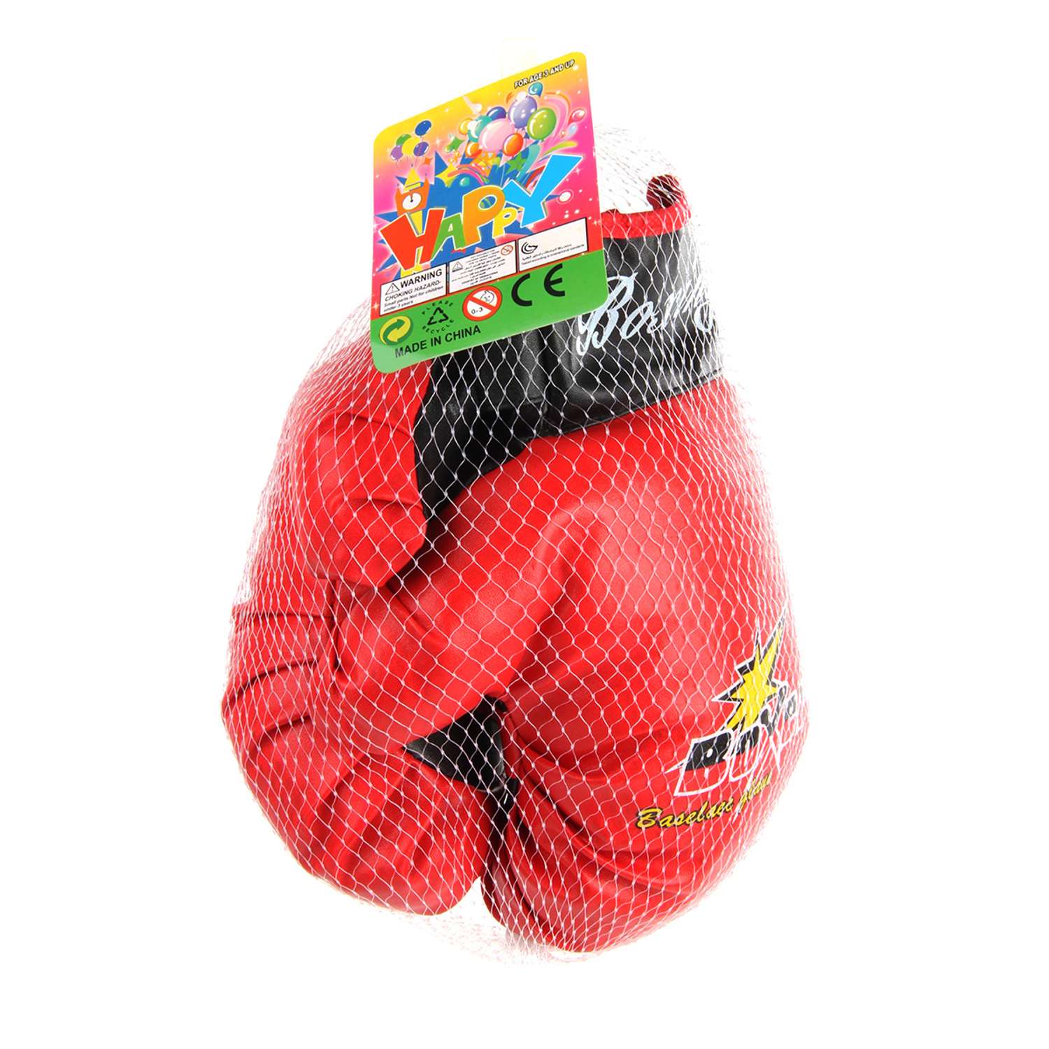 Боксерские перчатки Veld Co красный - фото 4