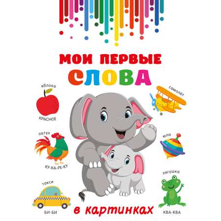 Книга АСТ Мои первые слова в картинках