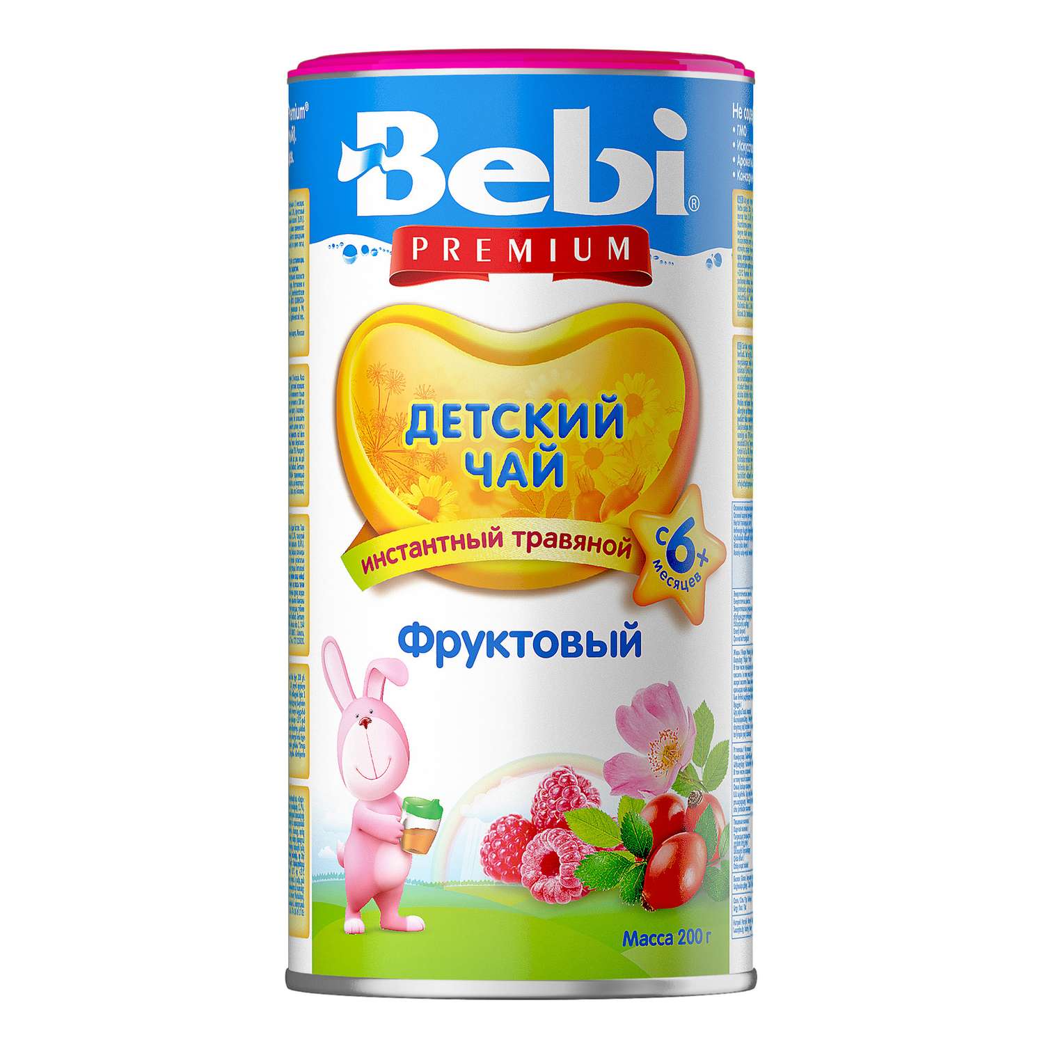 Чай Колинска Bebi Premium фруктовый гранулированный 200г с 6месяцев - фото 1