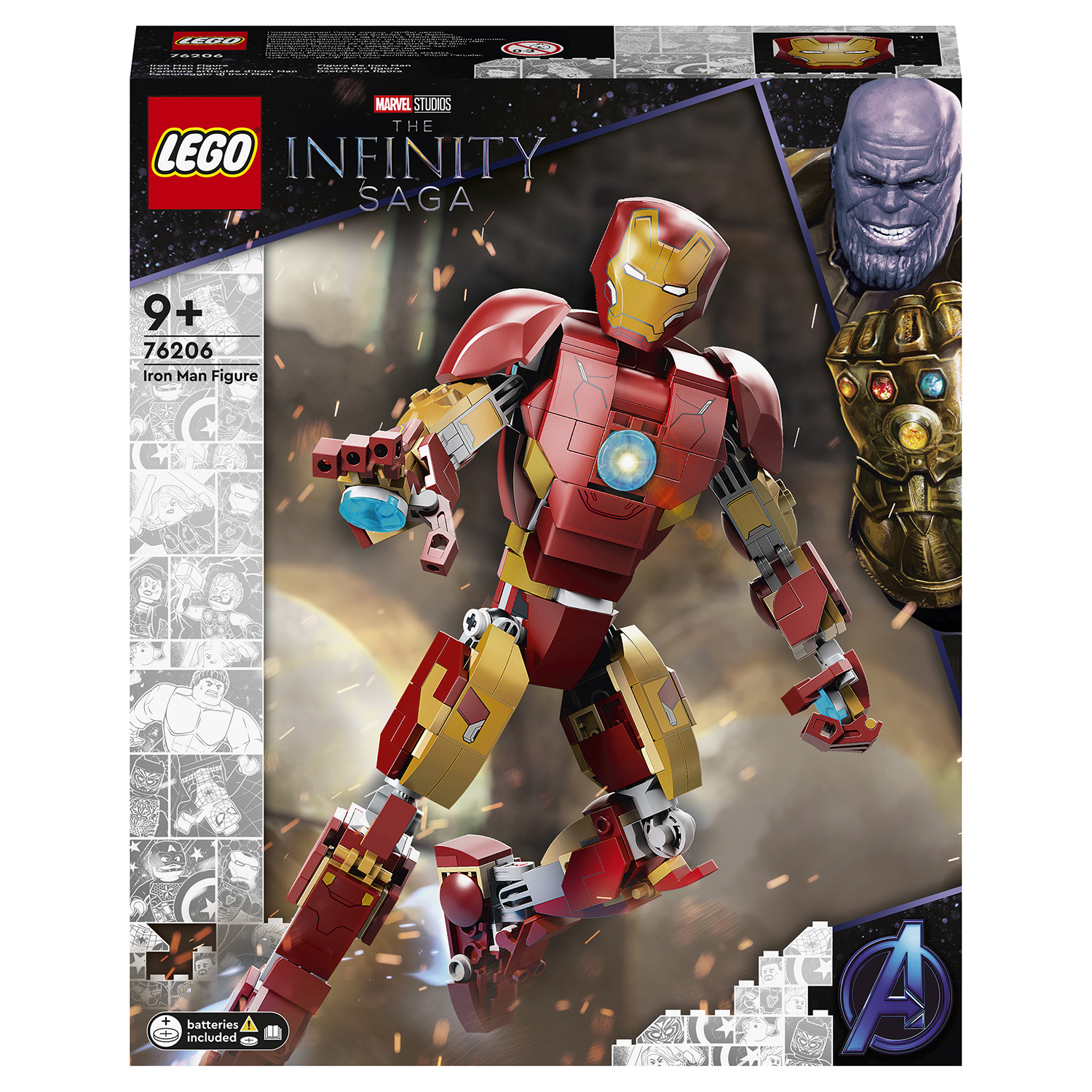 Конструктор LEGO Super Heroes tbd LSH 5 2022 76206 купить по цене 4799 ₽ в  интернет-магазине Детский мир