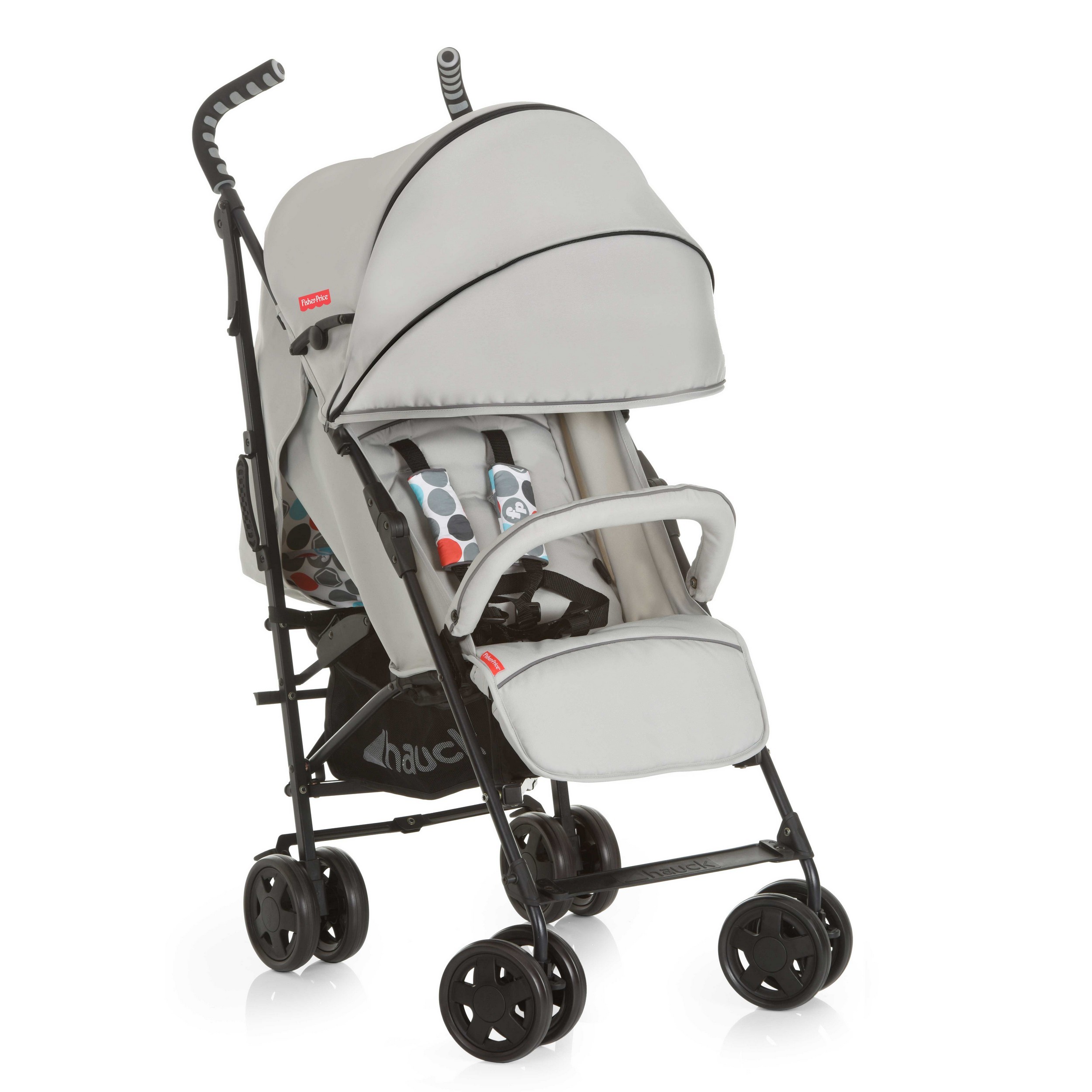 Коляска прогулочная Fisher Price Palma Plus Gumball Grey - фото 2