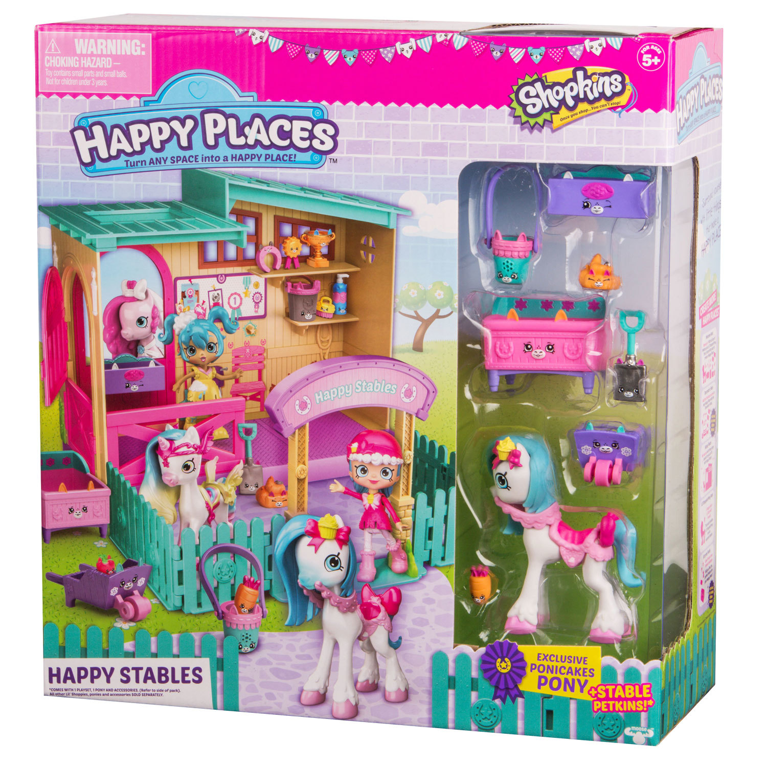 Набор Happy Places Shopkins Веселая конюшня 56688 - фото 6