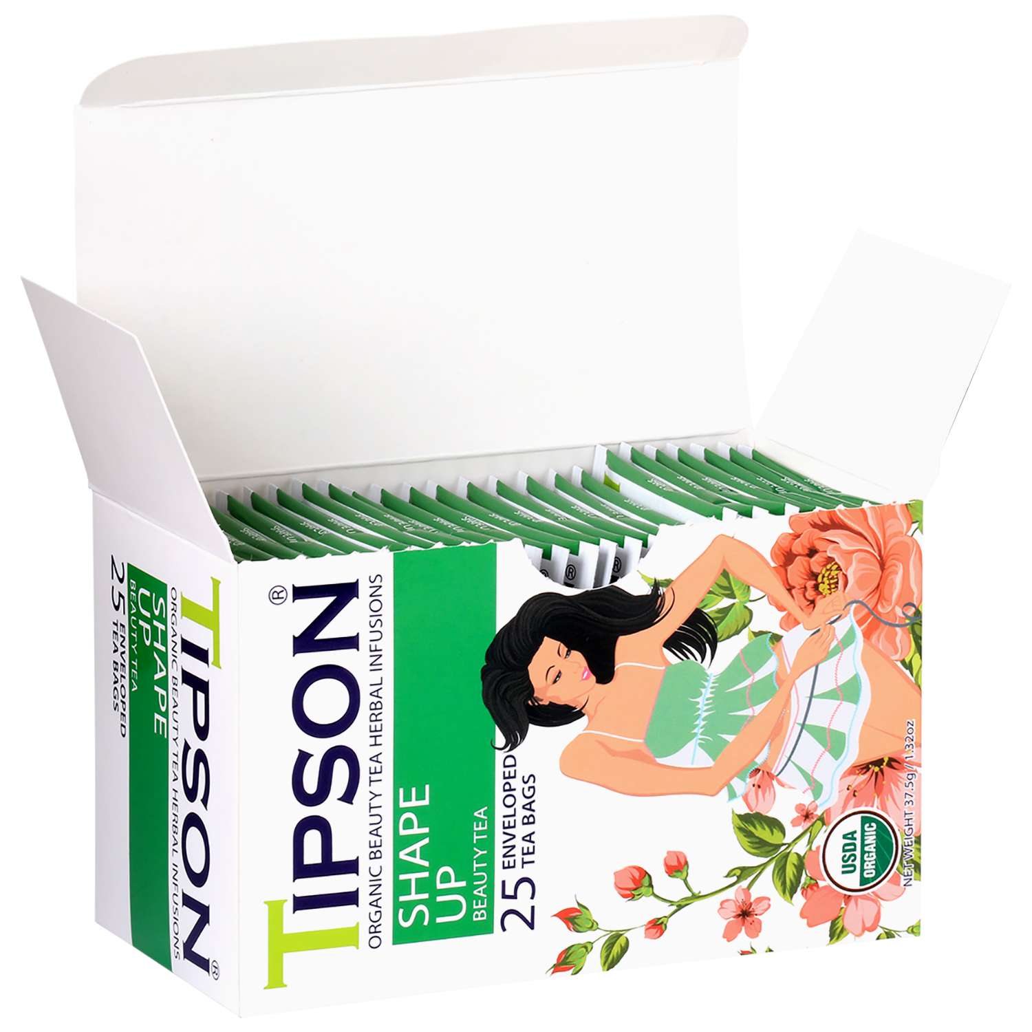 Чай Tipson Beauty Tea Shape UP 25 саше - фото 2