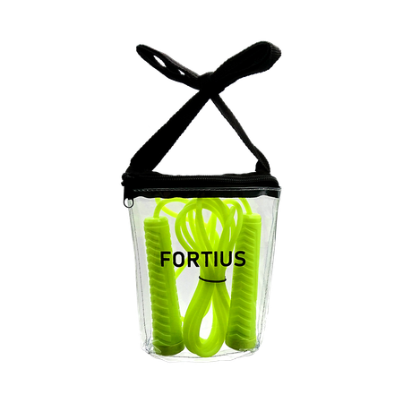 Скакалка гимнастическая FORTIUS в сумочке