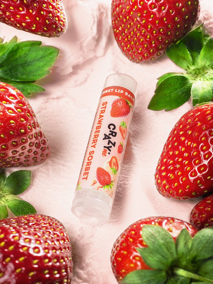 Бальзам для губ CRAZYme Strawberry Sorbet Lip Balm - фото 4