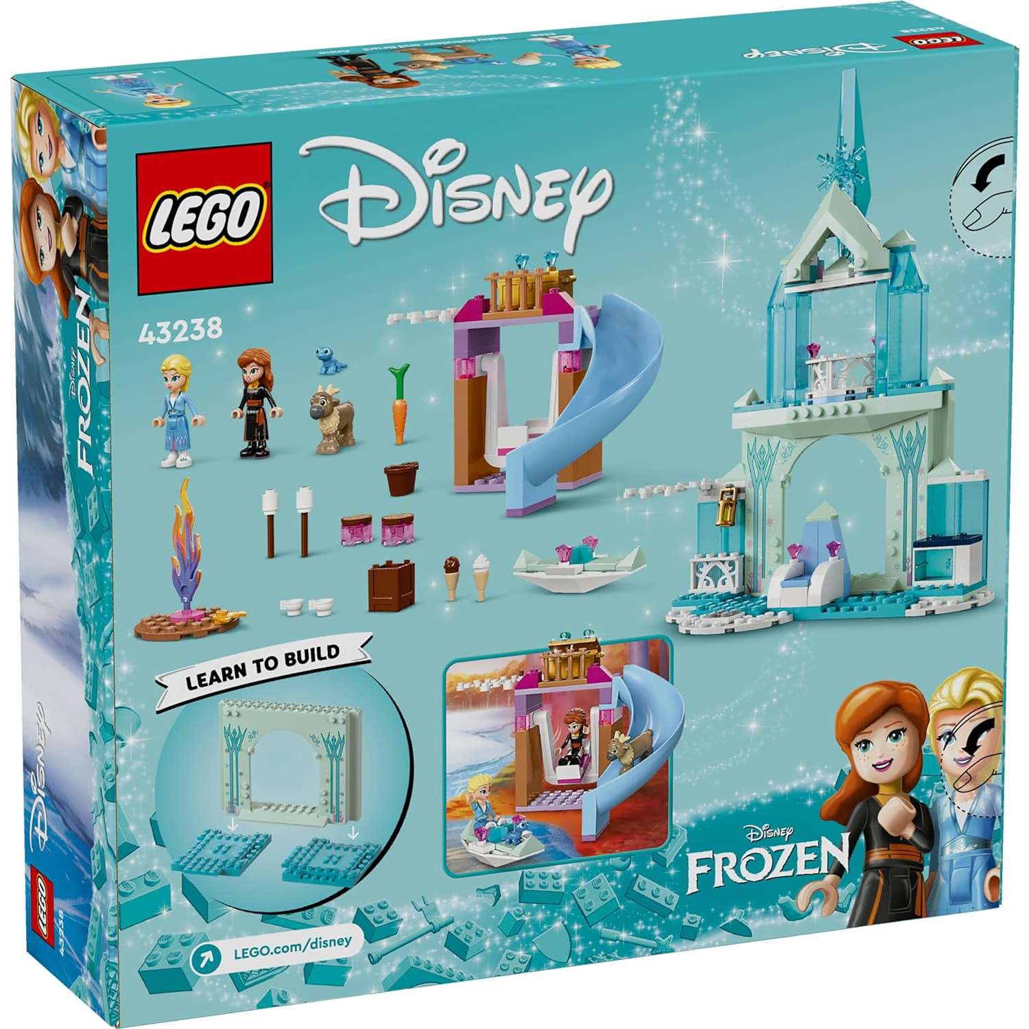 Конструктор LEGO Disney Princess Ледяной замок Эльзы 43238 - фото 6