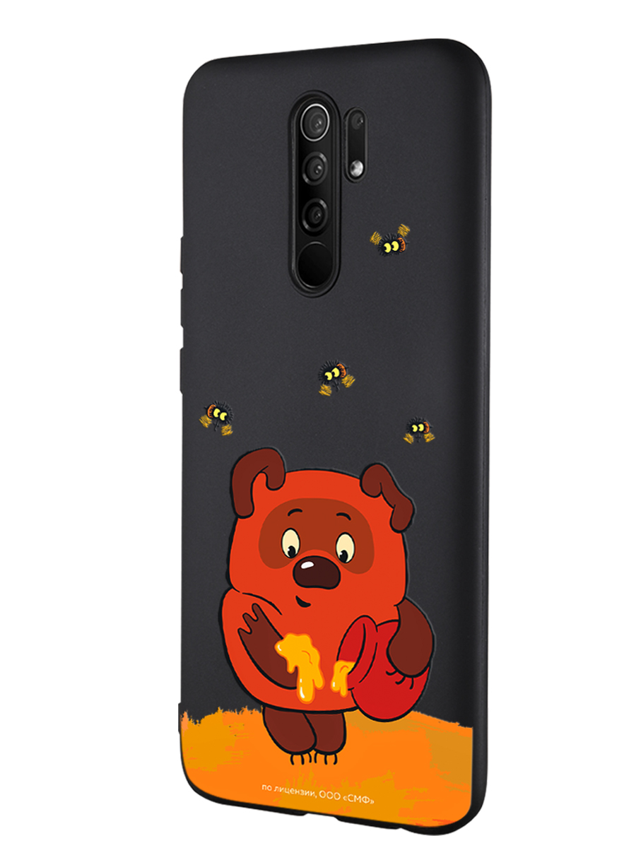 Силиконовый чехол Mcover для смартфона Xiaomi Redmi 9 Союзмультфильм  Медвежонок и мед купить по цене 430 ₽ в интернет-магазине Детский мир