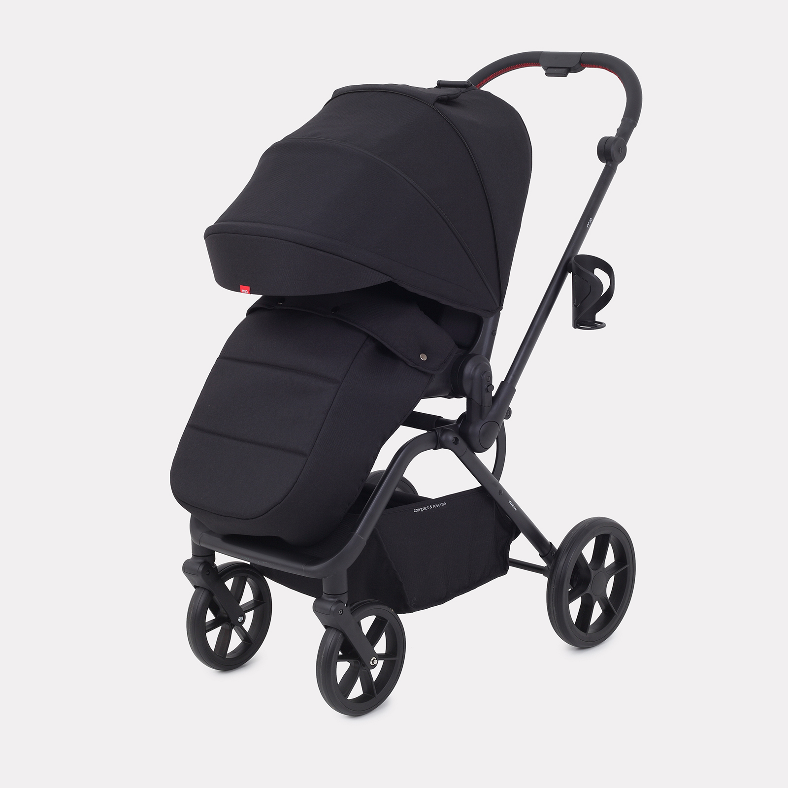 Коляска детская MOWbaby Mio MB102 Black - фото 3