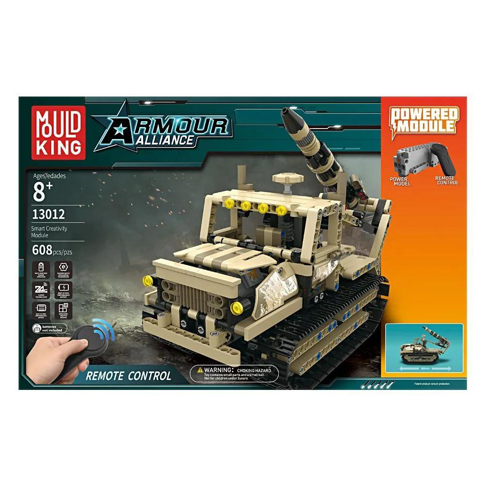 Конструктор Mould King Тяжелый гусеничный танк с ДУ - фото 15