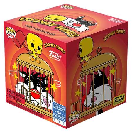 Набор фигурка+футболка Funko POP and Tee: Looney Tunes: Sylvester Tweety размер-M