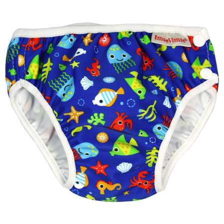 Плавки детские ImseVimse S 6-8 kg 4-8 мес Blue Sea Life