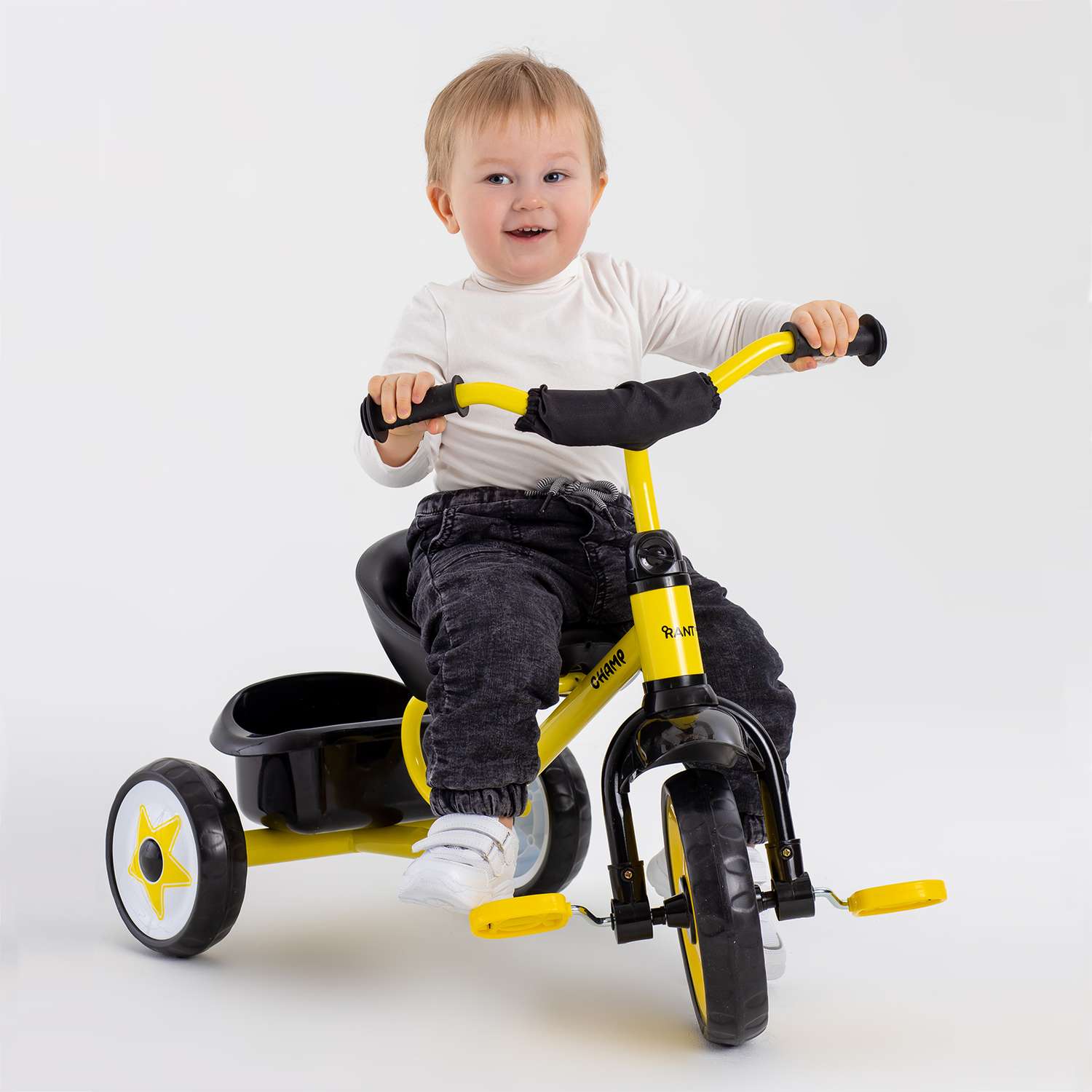Велосипед Rant Basic детский трехколесный RB251 Champ Yellow - фото 7