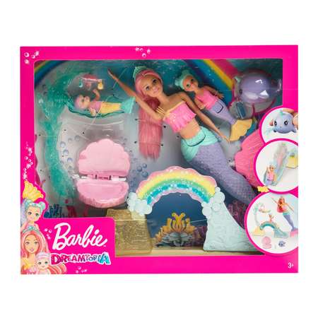 Набор игровой Barbie с маленькими русалочками FXT25