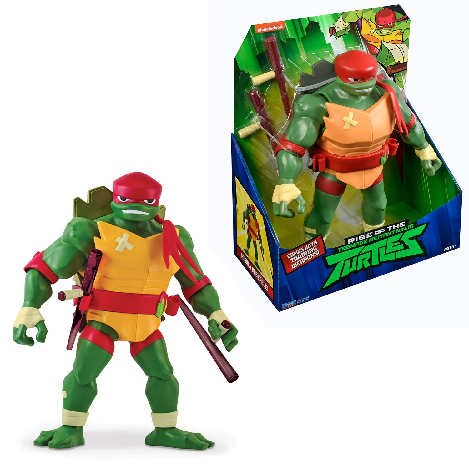 Фигурка TMNT Рафаэль Силач 81454 - фото 4