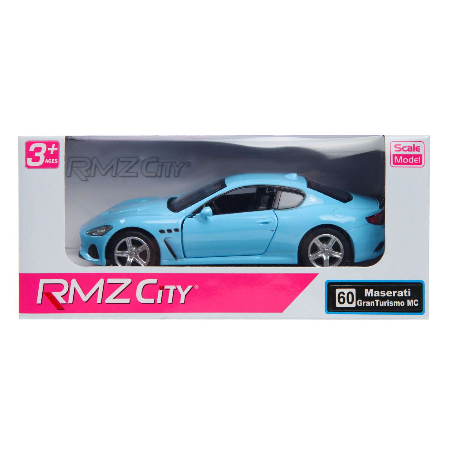 Автомобиль RMZ CITY Maserati без механизмов голубой 544989(G) - фото 7