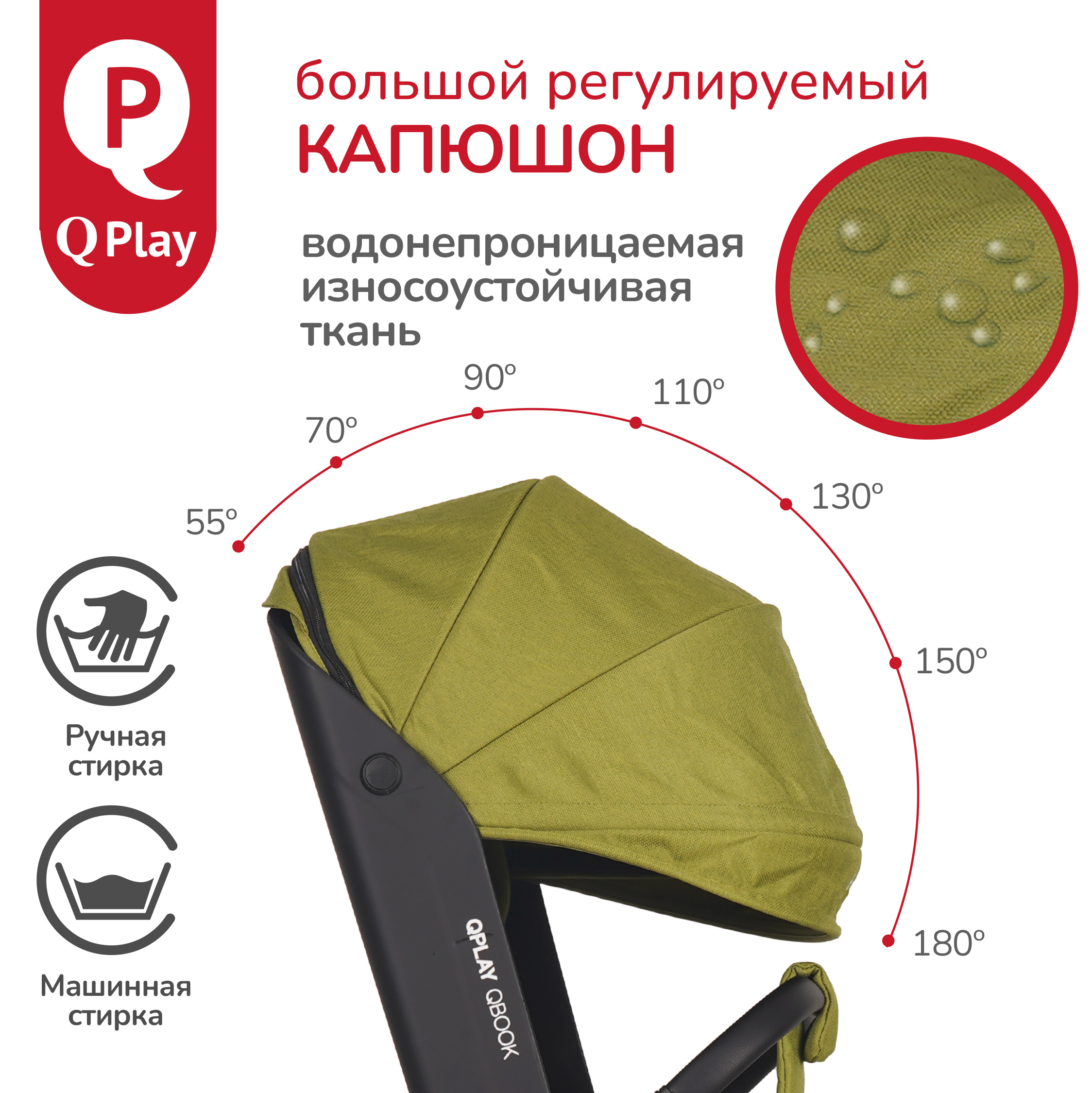 Коляска QPLAY qbook 360 - фото 10