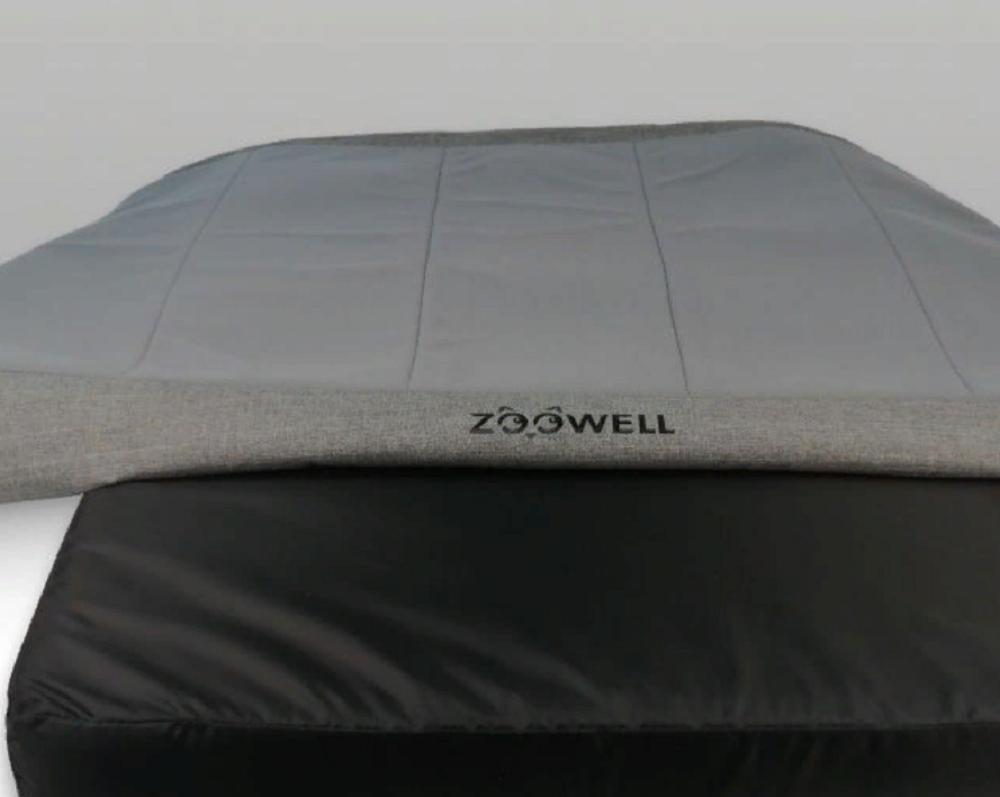 Лежанка для животных ZDK Zoowell Premium L Grey 89x56x10 см с подогревом - фото 2