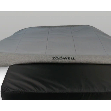 Лежанка для животных ZDK Zoowell Premium L Grey 89x56x10 см с подогревом