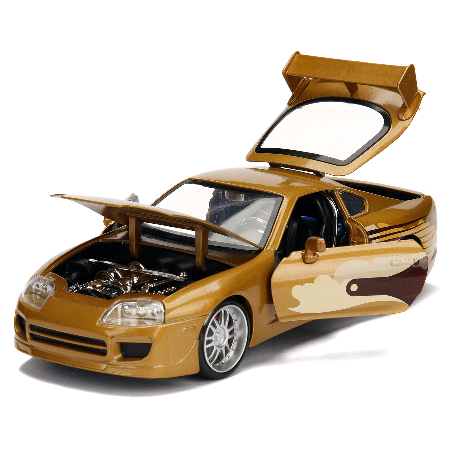 Автомобиль Jada Toyota 1:24 золотой 99540 - фото 10