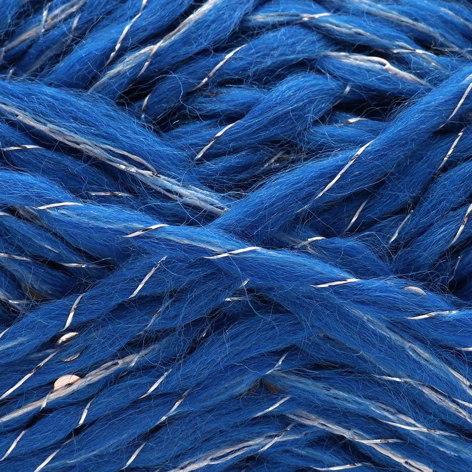 Пряжа ВЯЗЬ для вязания Праздничная 100 гр 160 м 3 мотка 06 синий - фото 7