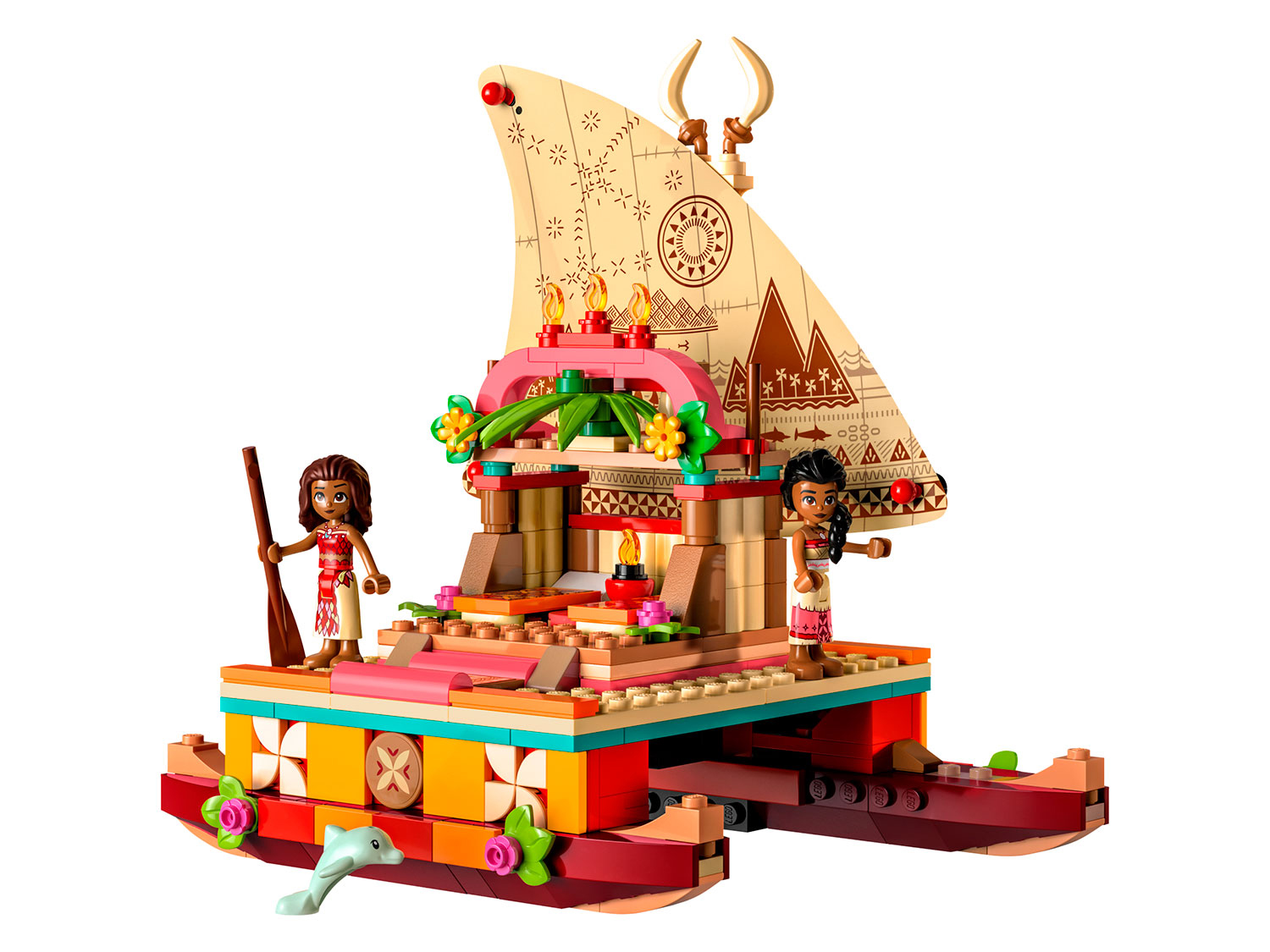 Конструктор детский LEGO Princess Лодка-путешественник Моаны 43210 - фото 3