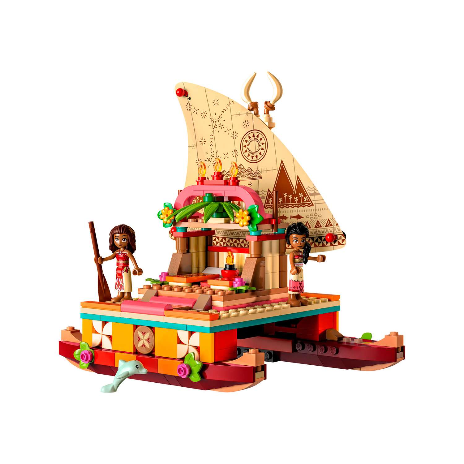 Конструктор детский LEGO Princess Лодка-путешественник Моаны 43210 - фото 3