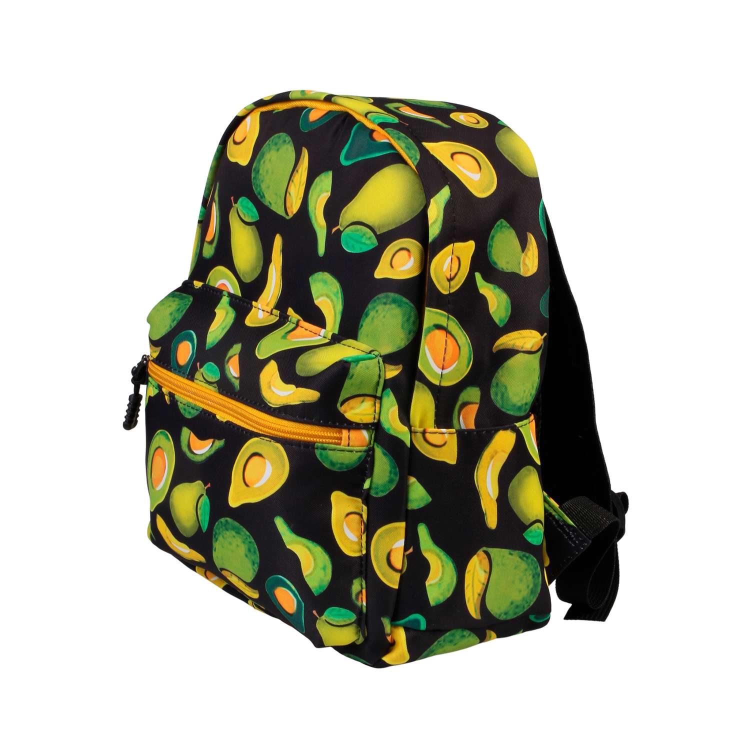 Рюкзак Little Mania черный Авокадо желто-зеленый - фото 2